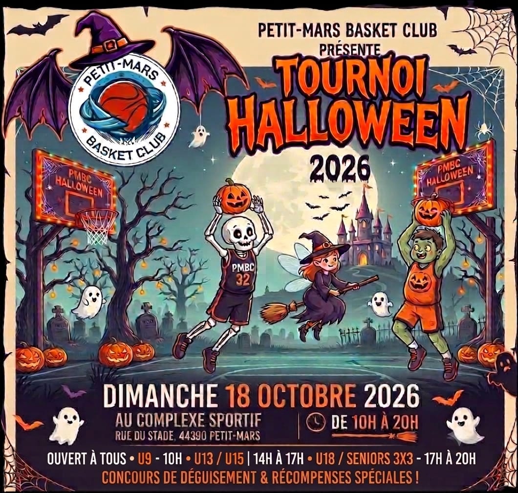 Tournoi D'Halloween du PMBC le 18 octobre 2026 (infos à venir)